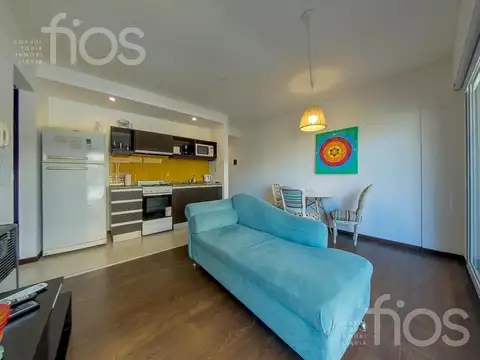 Departamento 2 ambientes con 1 baño