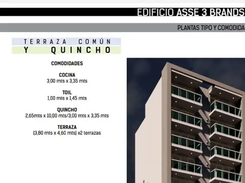 DEPARTAMENTOS VISTA AL MAR 2 AMBIENTES. LA PERLA. ÚLTIMAS UNIDADES