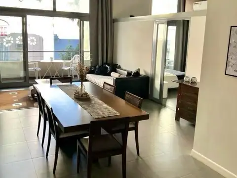 Departamento equipado de 3 ambientes en edificio Young
