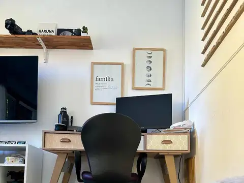 Departamento 2 ambientes con 2 baños