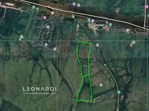 Isla en venta con acceso vehícular   -   ID 5854