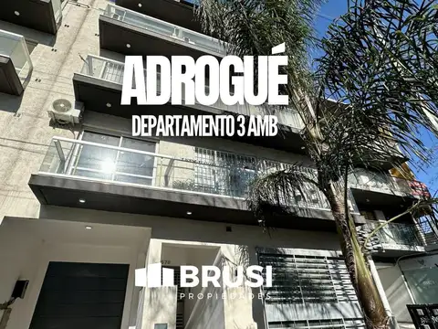 DEPARTAMENTO EN VENTA EN ADROGUE - 3 AMBIENTES - CONTRAFRENTE
