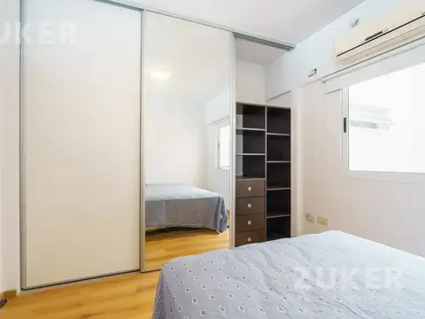 Departamento 2 ambientes con 1 baño