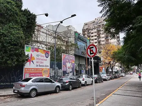 Gran frente sobre Av. Córdoba y Estado de Israel. 5.200 m2 vendibles. Palermo, Almagro, Villa Crespo