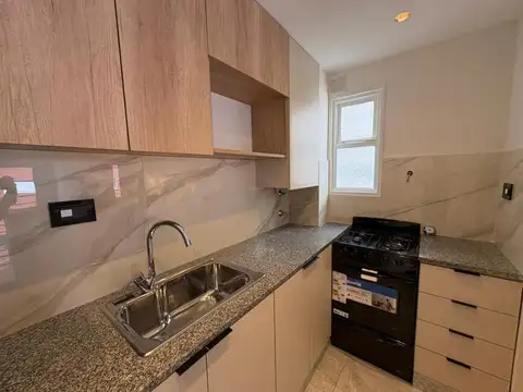 Departamento 2 ambientes con 1 baño