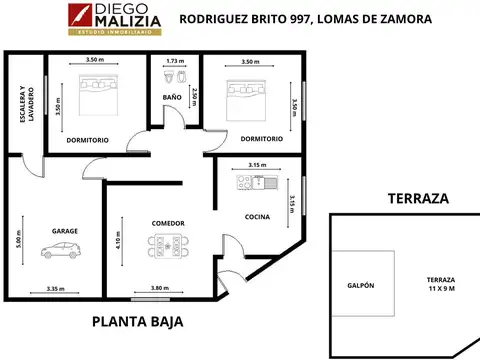 Casa en Venta de 2 dormitorios