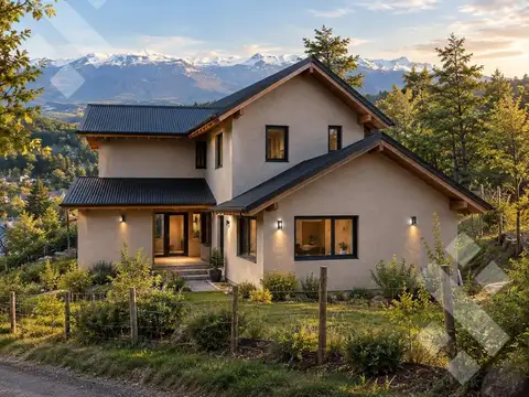 VENTA CASA 5 AMBIENTES A TERMINAR EN SAN MARTIN DE LOS ANDES