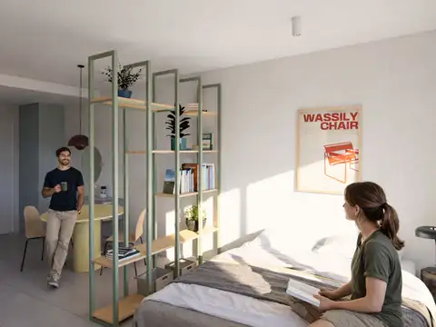 Departamento 3 ambientes con 1 baño