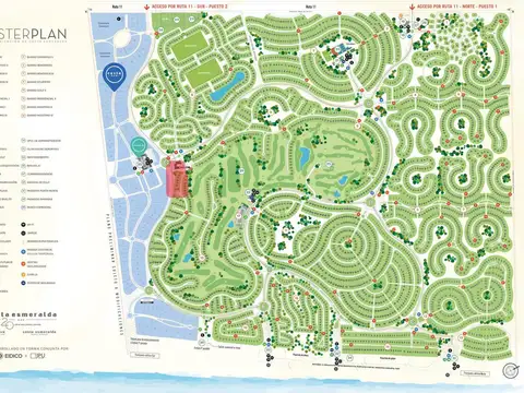 Terreno Lote al 600 en Venta en Barrio Golf II Costa Esmeralda