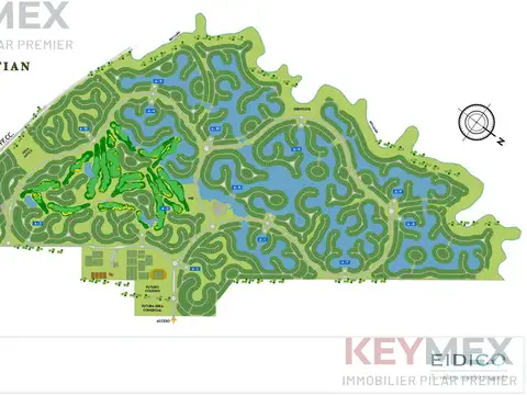Terreno venta  San Sebastian Area 6 a la Laguna gran espejo de agua
