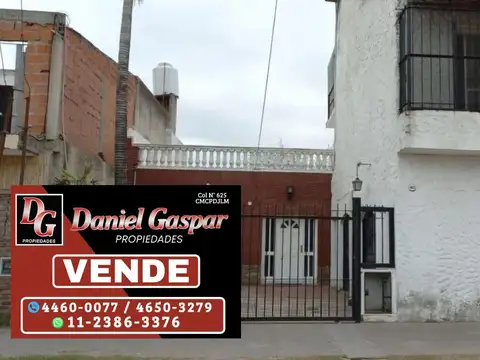 VENTA – CASA EN PLANTA BAJA DE 3 AMBIENTES – GONZÁLEZ CATÁN