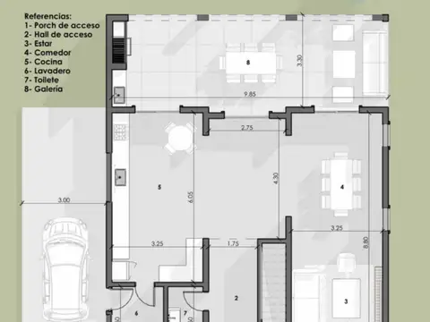 Casa en Venta en Pilar Del Este, USD 330.000