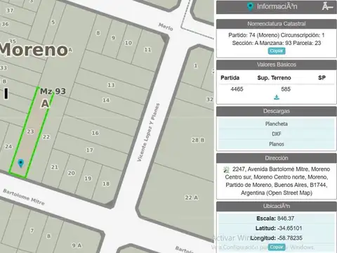 Avenida Bartolomé Mitre 2200