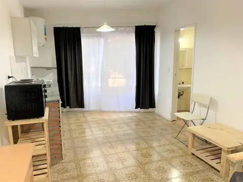 Departamento Monoambiente con 1 baño