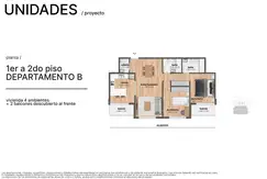 Emprendimiento en Ramos Mejia Sur de  2 y 3 Dormitorios
