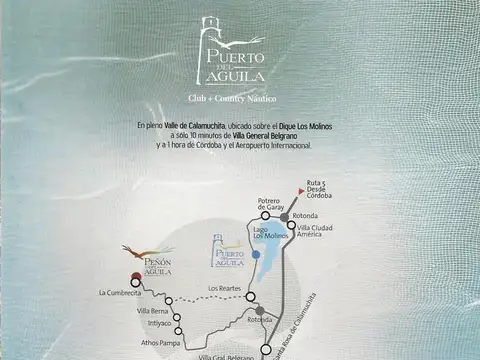 Lote 1216m2 - Puerto del Águila Country. Financiación