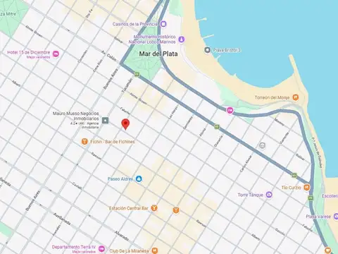 Cochera cubierta  en venta ubicada en el Centro de Mar del Plata.