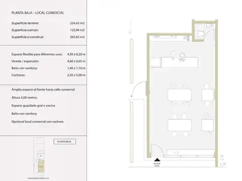 Local en Venta en Castelar Norte, USD 170.000