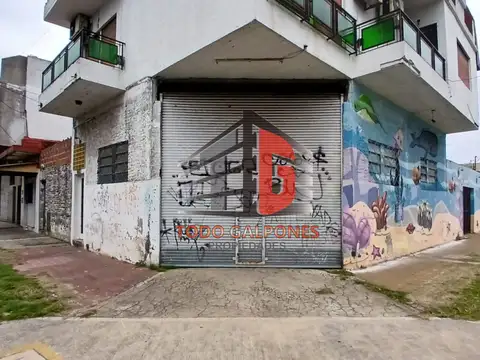 Galpon 80m² techo Losa 4m alt.