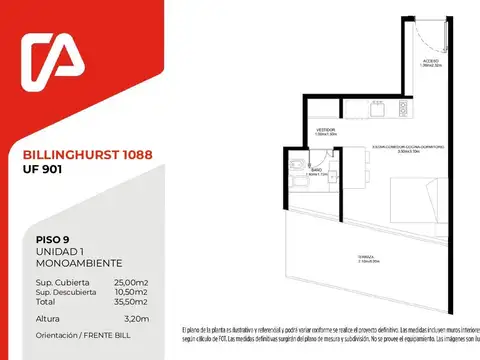 Departamento en Venta Apto profesional