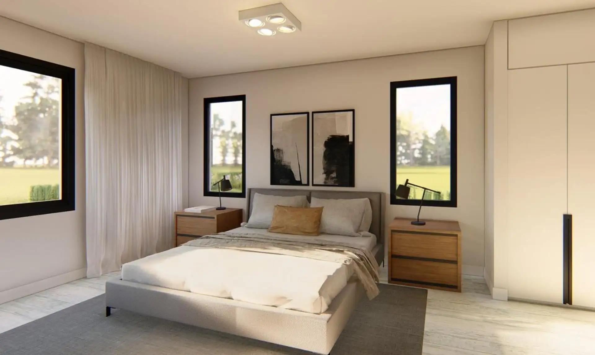 Casa en Barrancas de San Benito Country Club de tres ambientes