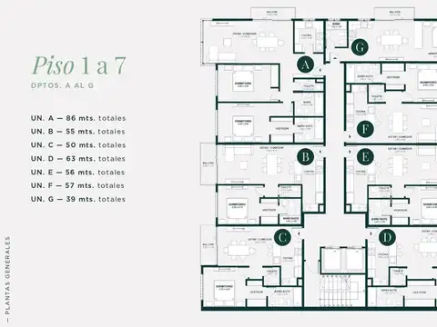 Departamento en Venta de 1 dormitorio
