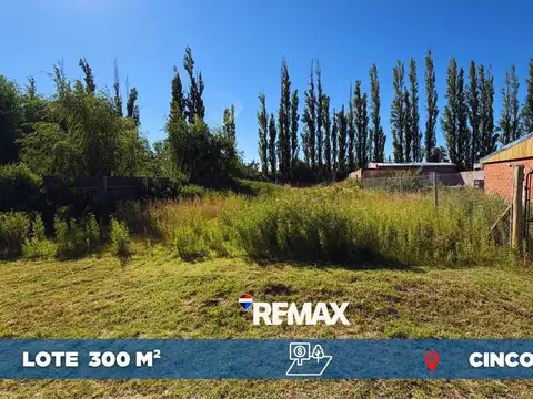 Venta Lote Nueva Era I Cinco Saltos