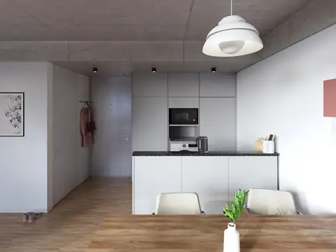Departamento Monoambiente con 1 baño