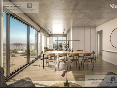 Departamento 3 ambientes con 2 baños