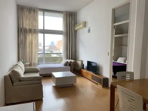 Alquiler C Arenal Algodonera 2 ambientes Colegiales Amoblado SUM Gimnasio Pileta