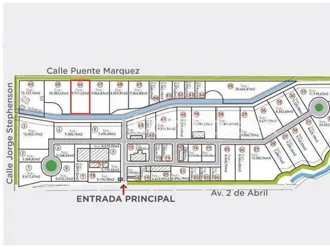 2 de abril 2779 - Entre Acceso Oeste y Ruta 23 100