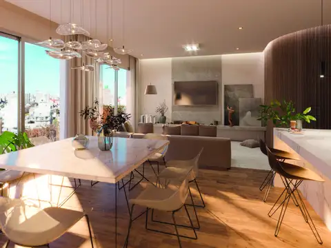 Departamento de 2 dormitorios duplex en Pichincha, Rosario