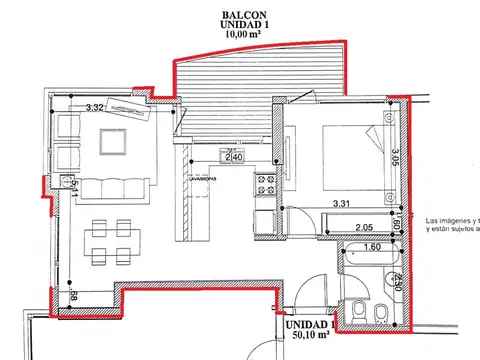 Departamento en Venta en San Carlos De Bariloche, USD 190.000