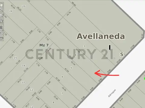 Terreno en Venta de 427,0 m2