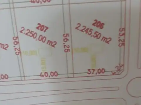 Terreno en Venta de 2250,0 m2