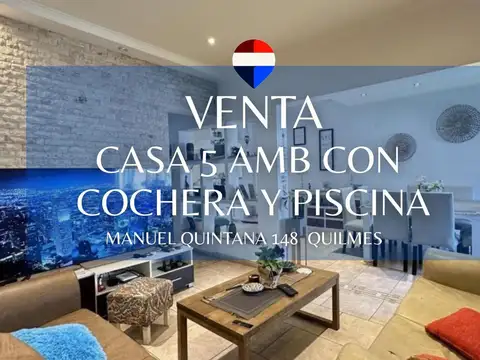 Venta Casa 4 Ambientes Quilmes