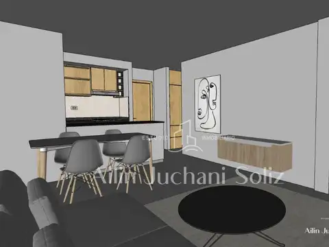 Departamento en Venta de 2 ambientes