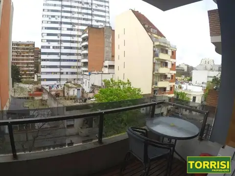 Departamento 2 ambientes con 2 baños