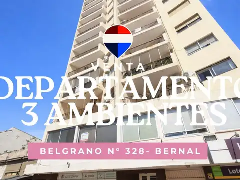 VENTA DEPTO 3 AMBIENTE APTO CREDITO BERNAL
