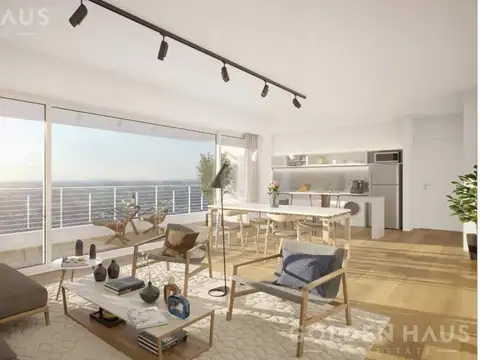 Departamento 3 ambientes con 2 baños