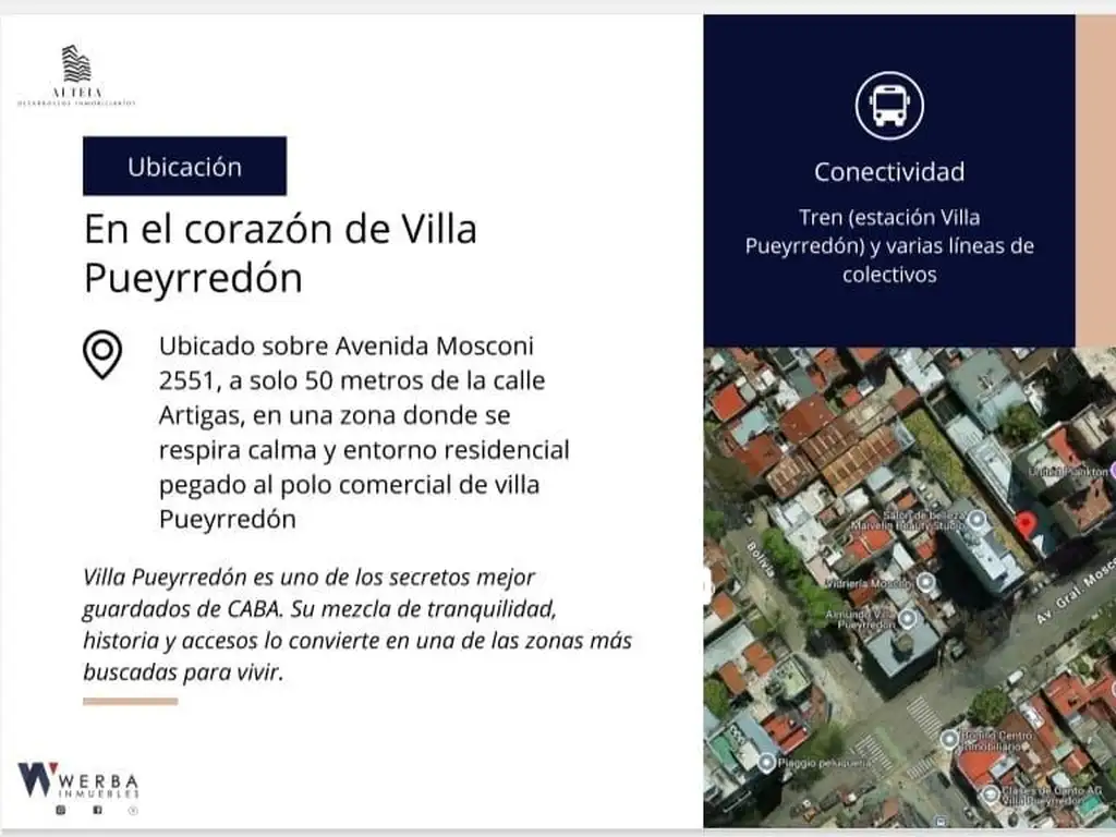 Fideicomiso en pozo en Villa Pueyrredon con Amenit de 1 Dormitorios