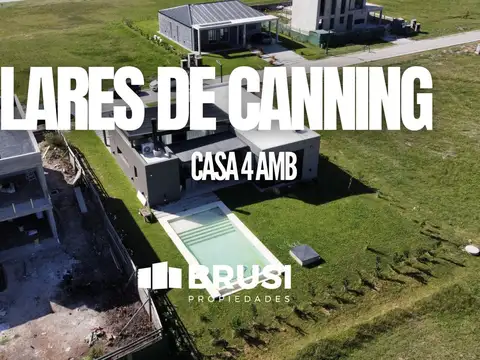 CASA EN VENTA EN LARES DE CANNING - 4 AMBIENTES