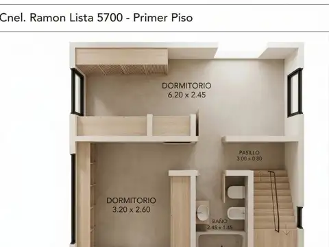 Depto Tipo Casa en Venta en Villa Real, USD 199.000