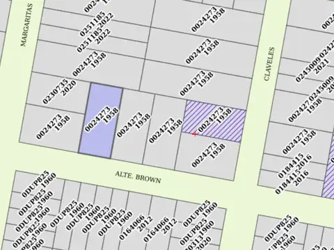 Terreno en Venta de 881,0 m2