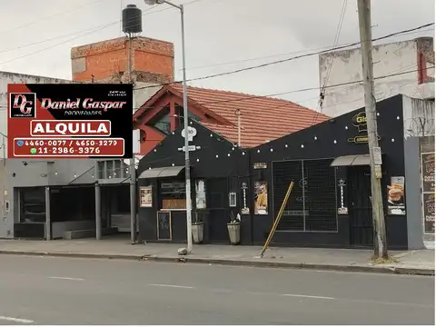 ALQUILER - PREDIO DE 600 M2 - OPORTUNIDAD COMERCIAL - INMUEBLE APTO RUBRO VARIOS