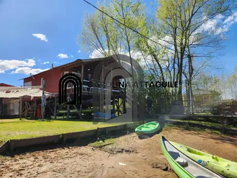 Casa en Venta en Tigre Delta, 3 Cabañas y Escuela de Kayak