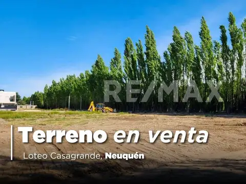EN VENTA TERRENOS 261M2 | CONFLUENCIA | NEUQUÉN