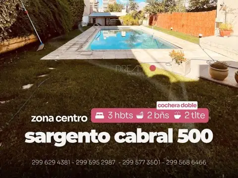 Casa - Alquiler - Argentina, Neuquen - SARGENTO CABRAL 550