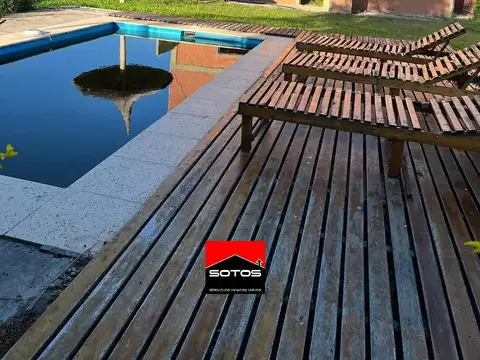 Casa 4 ambientes con 2 baños