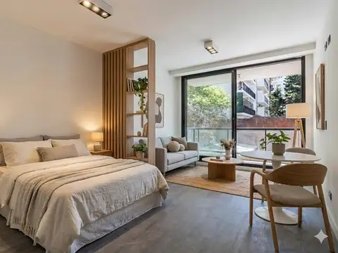 Departamento en venta de 1 ambiente  en Barrio Norte de 42m2
